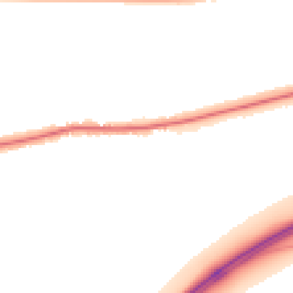 Night-time road noise heatmap for PO6 1AG