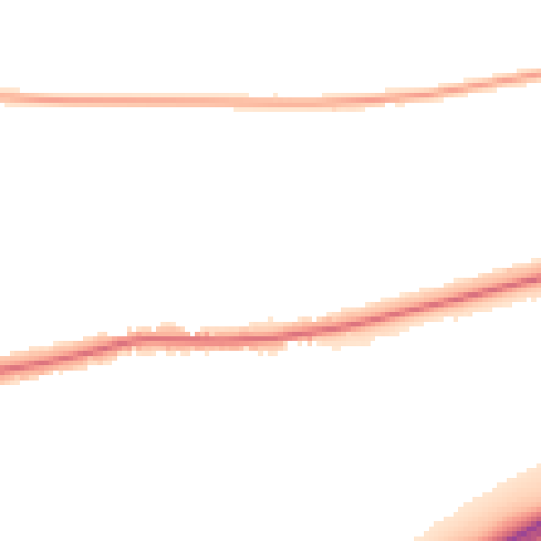 Night-time road noise heatmap for PO6 1AH