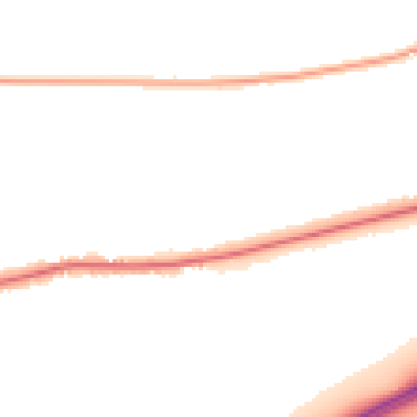 Night-time road noise heatmap for PO6 1AL