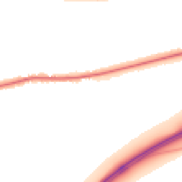 Night-time road noise heatmap for PO6 1AQ