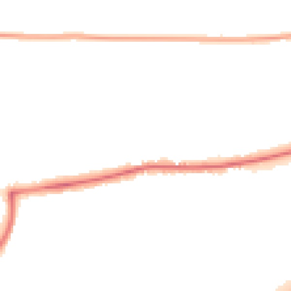 Night-time road noise heatmap for PO6 1AY