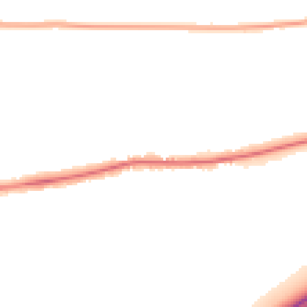 Night-time road noise heatmap for PO6 1AZ