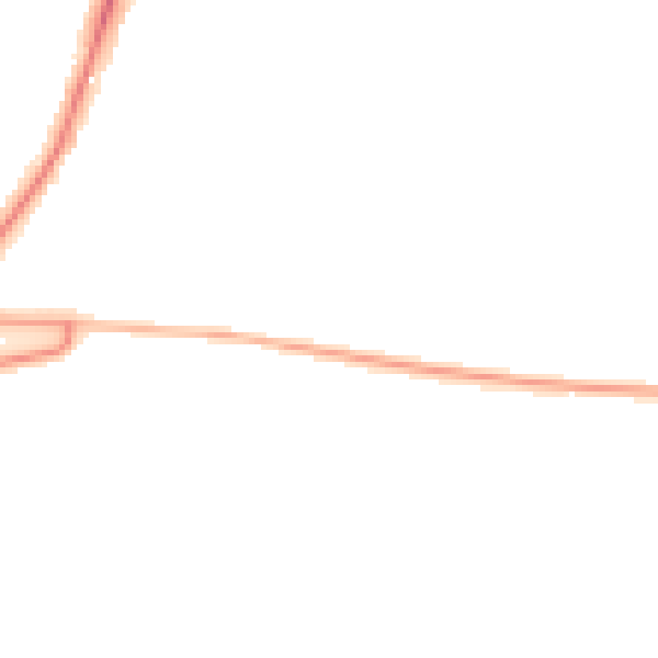 Night-time road noise heatmap for PO6 1BH