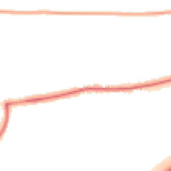 Night-time road noise heatmap for PO6 1BT