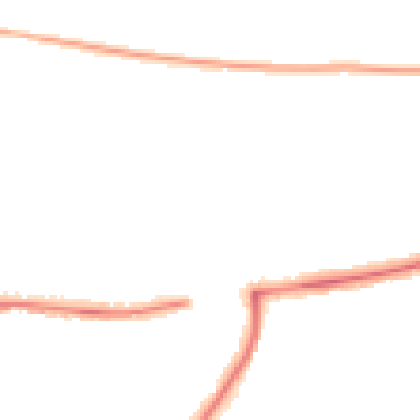 Night-time road noise heatmap for PO6 1DQ