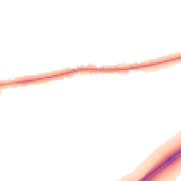 Night-time road noise heatmap for PO6 1JW