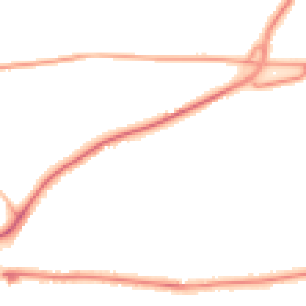 Night-time road noise heatmap for PO6 2BE