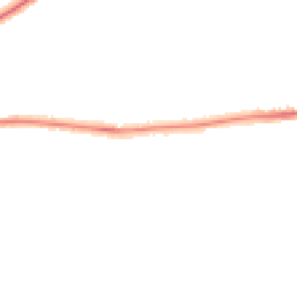 Night-time road noise heatmap for PO6 2NX