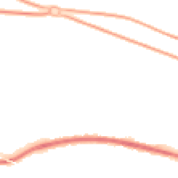 Night-time road noise heatmap for PO6 3RH