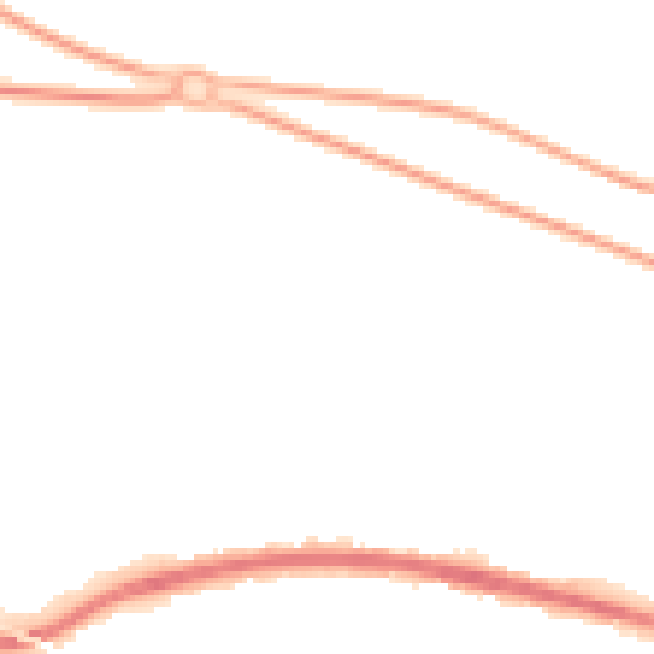 Night-time road noise heatmap for PO6 3RJ
