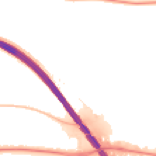 Night-time road noise heatmap for PO6 4EN