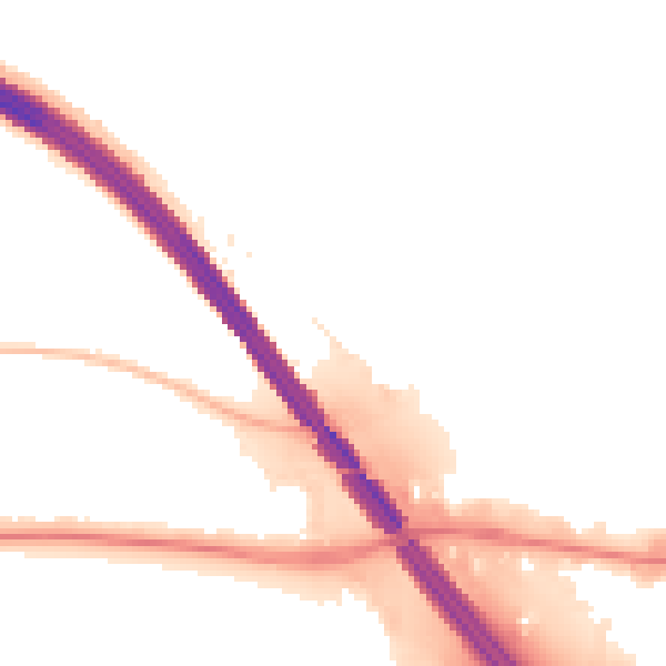 Night-time road noise heatmap for PO6 4LA