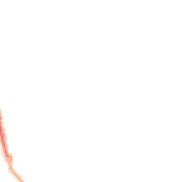 Night-time road noise heatmap for PR1 9ZG