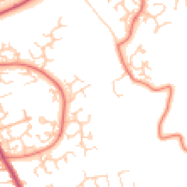 Daytime road noise heatmap for PR2 7FR