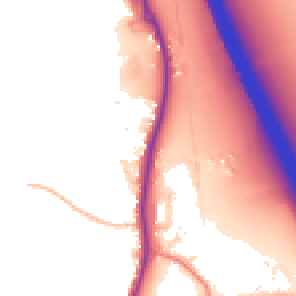 Daytime road noise heatmap for PR3 0RD