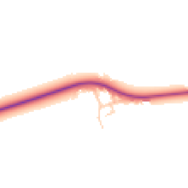 Daytime road noise heatmap for PR3 0TA