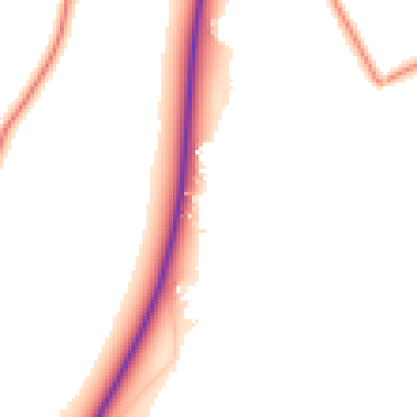 Daytime road noise heatmap for PR3 1BF