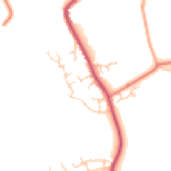 Daytime road noise heatmap for PR3 1FF