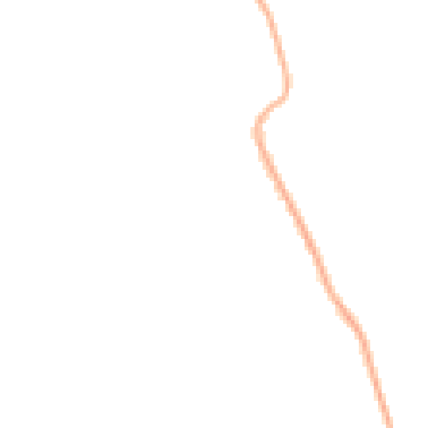 Night-time road noise heatmap for PR3 1GX