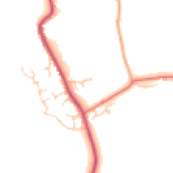Daytime road noise heatmap for PR3 1PU