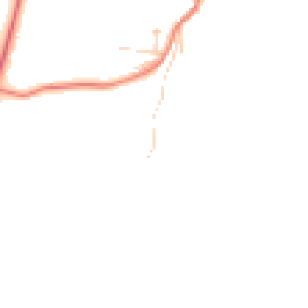 Daytime road noise heatmap for PR3 1SD