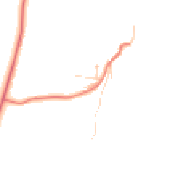 Daytime road noise heatmap for PR3 1SH