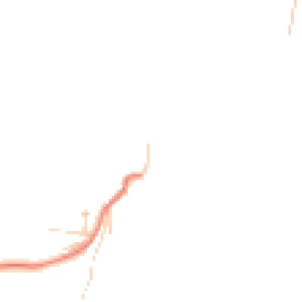 Daytime road noise heatmap for PR3 1SQ