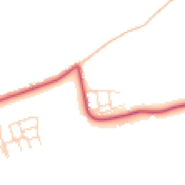 Daytime road noise heatmap for PR3 2AR