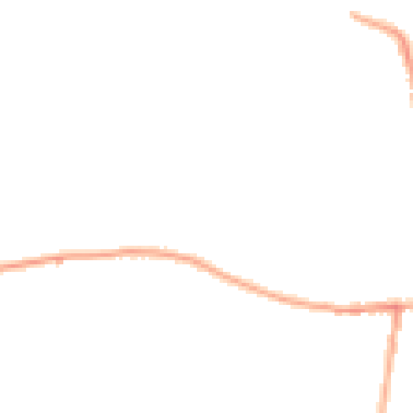 Night-time road noise heatmap for PR3 2EY