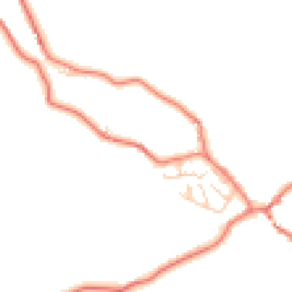 Daytime road noise heatmap for PR3 2QQ