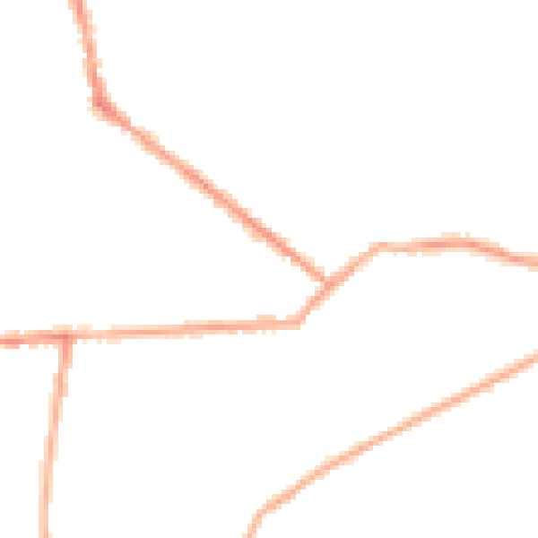 Night-time road noise heatmap for PR3 3JH