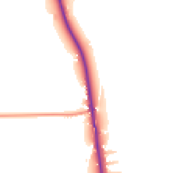 Daytime road noise heatmap for PR3 5AB