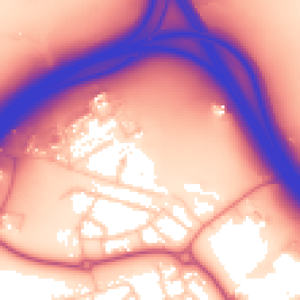 Daytime road noise heatmap for PR3 5EZ
