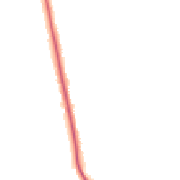 Night-time road noise heatmap for PR3 5HB