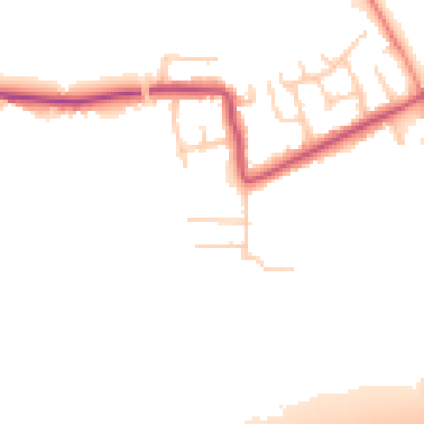Daytime road noise heatmap for PR3 5LB