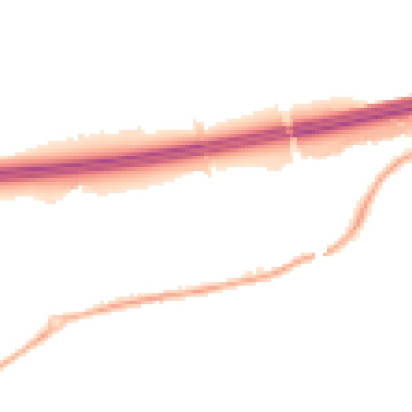 Night-time road noise heatmap for PR4 0AP