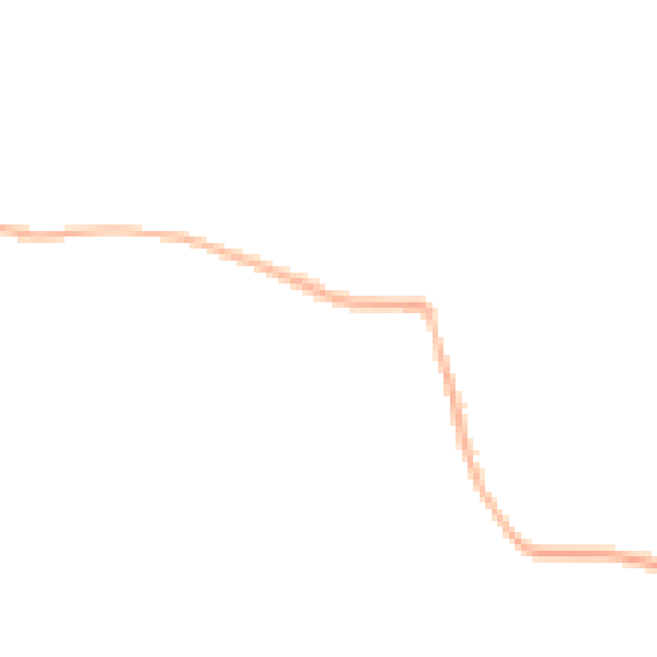 Night-time road noise heatmap for PR4 0ES