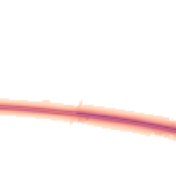 Night-time road noise heatmap for PR4 0JA