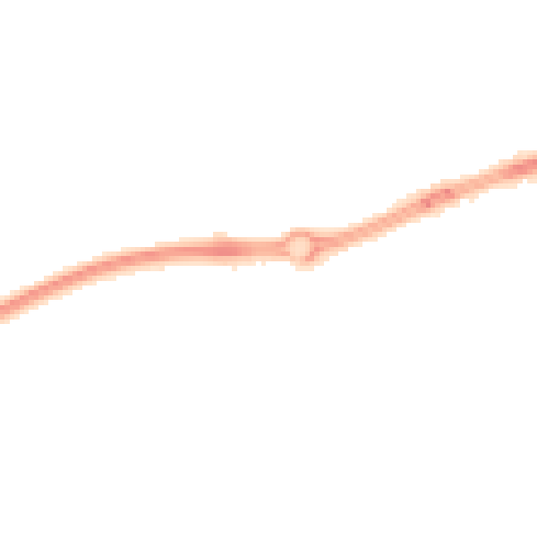 Night-time road noise heatmap for PR4 1JX
