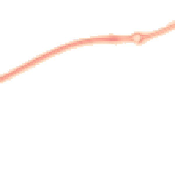 Night-time road noise heatmap for PR4 1SD