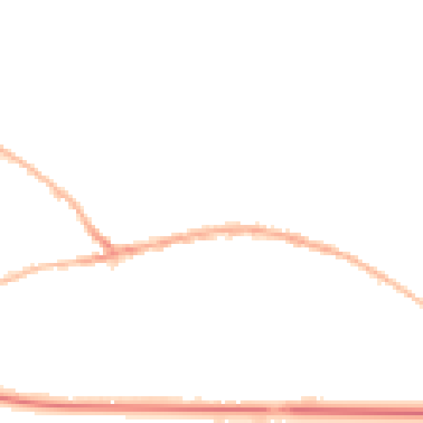 Night-time road noise heatmap for PR4 2AT