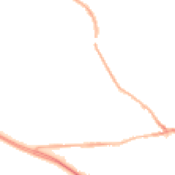 Night-time road noise heatmap for PR4 2JH