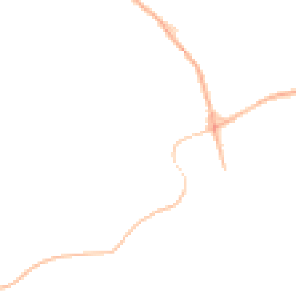 Night-time road noise heatmap for PR4 2NP