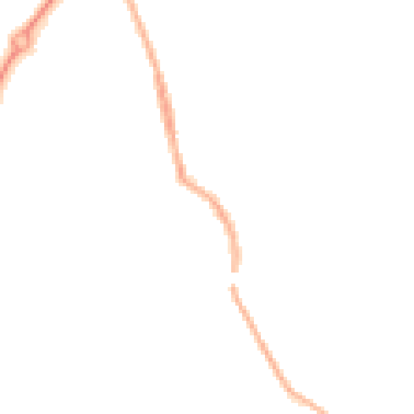 Night-time road noise heatmap for PR4 3AQ