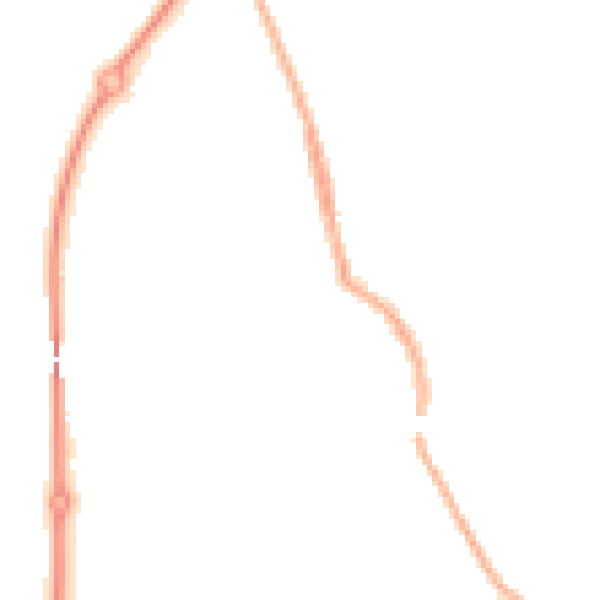 Night-time road noise heatmap for PR4 3BP