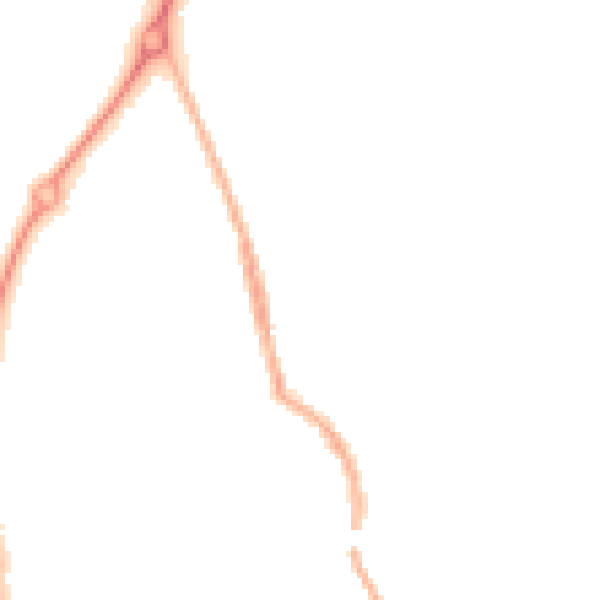 Night-time road noise heatmap for PR4 3DT