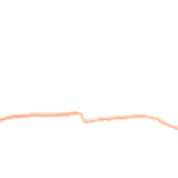 Night-time road noise heatmap for PR4 3GQ