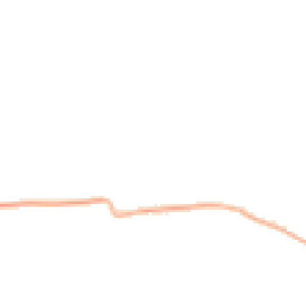 Night-time road noise heatmap for PR4 3GR