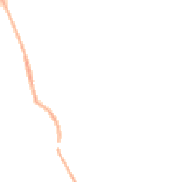 Night-time road noise heatmap for PR4 3JE