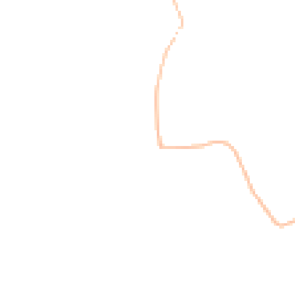 Night-time road noise heatmap for PR4 3NE